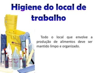 Treinamento Manipuladores de Alimentos