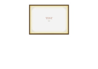 TEST
 test
 