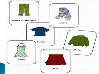 Clothes, weather and seasons 