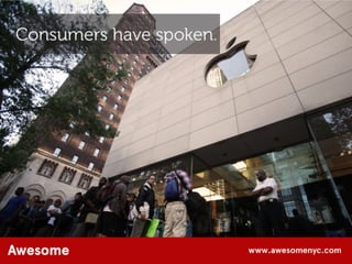 AwesomeNYC.com Design: The New Competitive Edge