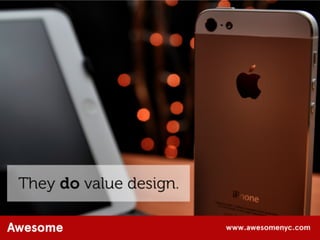 AwesomeNYC.com Design: The New Competitive Edge