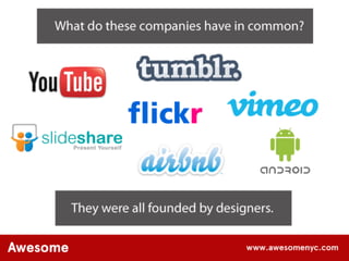 AwesomeNYC.com Design: The New Competitive Edge