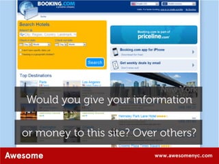 AwesomeNYC.com Design: The New Competitive Edge