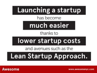 AwesomeNYC.com Design: The New Competitive Edge