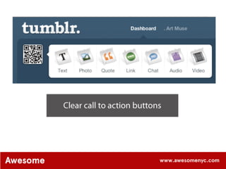 AwesomeNYC.com Design: The New Competitive Edge