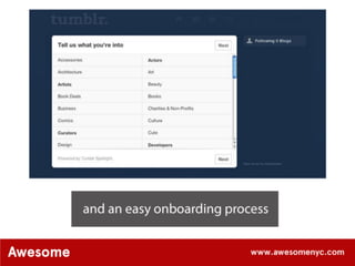 AwesomeNYC.com Design: The New Competitive Edge