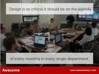 AwesomeNYC.com Design: The New Competitive Edge