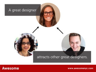 AwesomeNYC.com Design: The New Competitive Edge