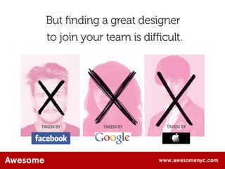 AwesomeNYC.com Design: The New Competitive Edge