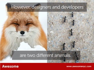 AwesomeNYC.com Design: The New Competitive Edge