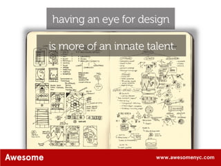 AwesomeNYC.com Design: The New Competitive Edge