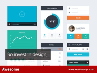 AwesomeNYC.com Design: The New Competitive Edge