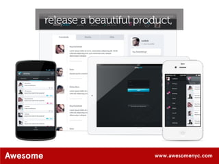 AwesomeNYC.com Design: The New Competitive Edge