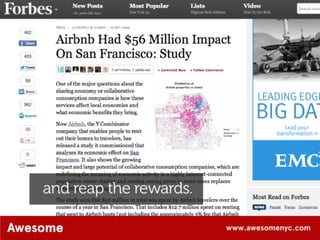 AwesomeNYC.com Design: The New Competitive Edge