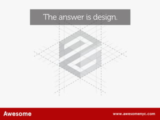 AwesomeNYC.com Design: The New Competitive Edge