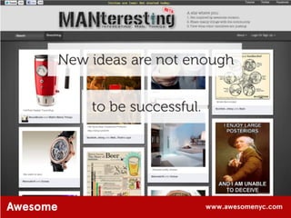 AwesomeNYC.com Design: The New Competitive Edge