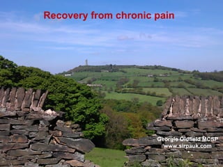 1
Recovery from chronic pain
Georgie Oldfield MCSP
www.sirpauk.com
 