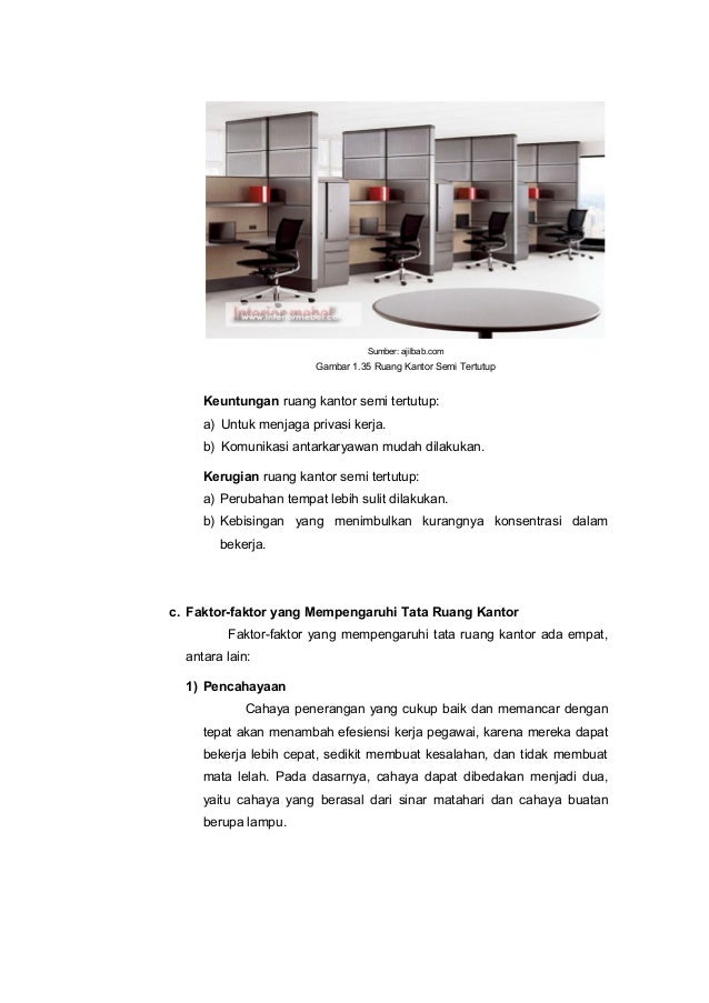 Faktor Yang Mempengaruhi Tata Ruang Kantor Faktor Yang Mempengaruhi Tata Ruang Kantor