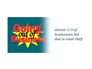 Did you know that 1/3 of business that fai
 