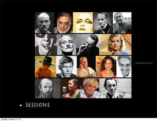 radioparadise.com
• sessions
Sunday, October 13, 13