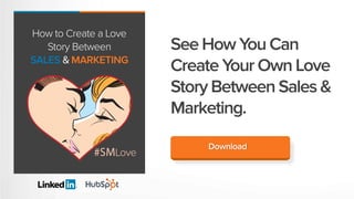 A Sales and Marketing Love Story