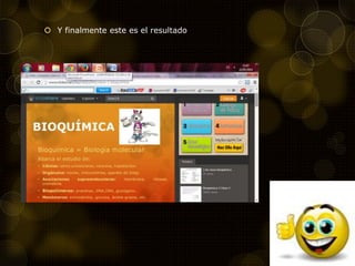  Y finalmente este es el resultado