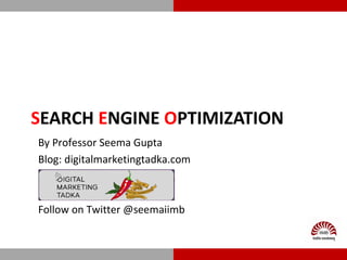 A Complete Guide To SEO | PPT