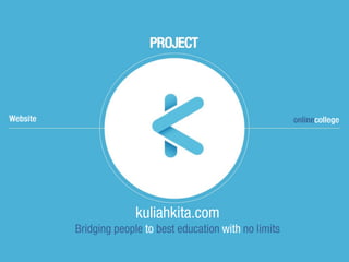 kuliahkita.com
Bridging people to best education with no limits
onlinecollegeWebsite
 