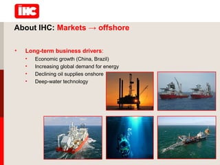 Royal IHC corporate presentation