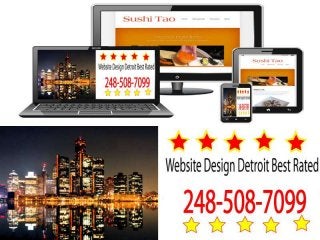 Website Design Detroit Best Rated 248-508-7099