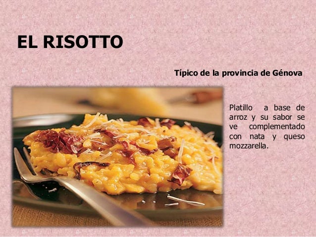 Comidas Tipicas De Italia