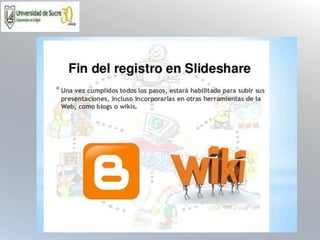 Slideshare diapositiva
