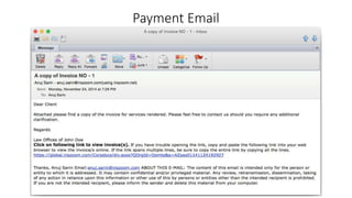 Payment Email 
 