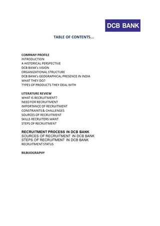TABLE OF CONTENTS... 
 