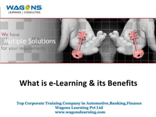 Corporate E-Learning & Its Benefits