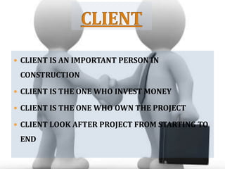 Project Client Definition Construction phases | PPTX