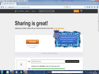 6. Esperamos unos instantes
hasta que el documento se
cargue por completo.
 