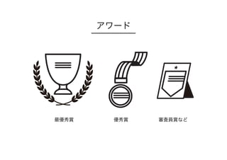 アワード
最優秀賞 優秀賞 審査員賞など
 