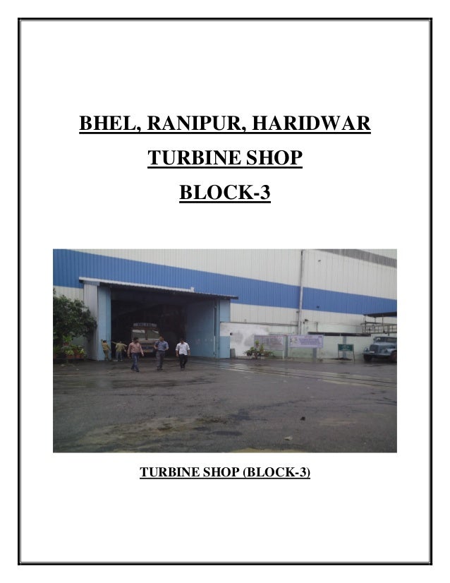 bhel haridwar training report block 3 pdf bhel haridwar training report block 3 pdf