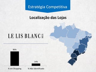 Estratégia Competitiva
Popularidade no Instagram
Milhares de Seguidores
1.538 1.500
38
1.200
60
1.100
694
355
210
25 13 49 58
 