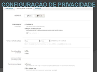 Slideshare compartilhando Apresentações