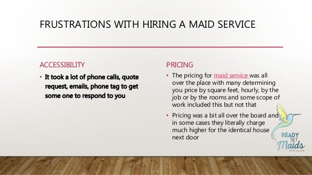 house cleaning maid service