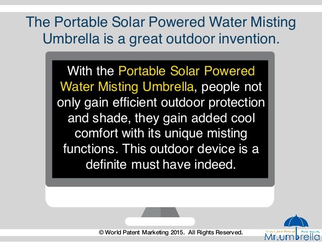 World Patent Marketing Invention Group Launches Portable ...