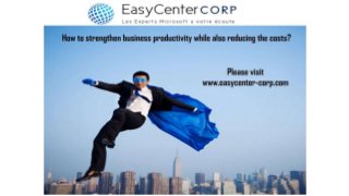 Strengthen your business productivity while also reducing the costs with My Easy Center Software