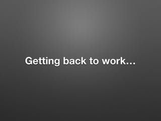 Getting back to ɴǰ졭
 