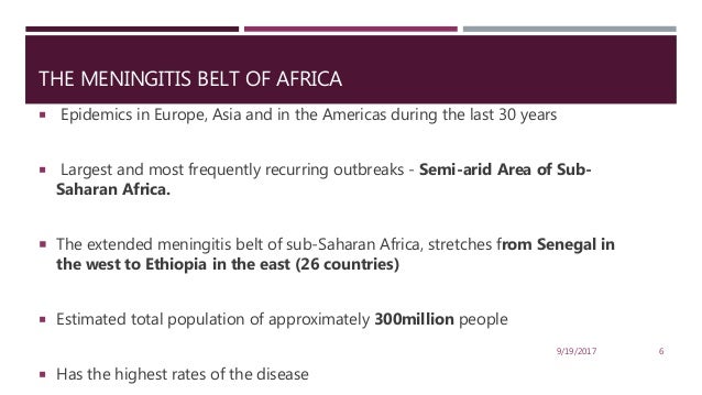 THE FIGHT AGAINST MENINGITIS IN AFRICA: THE ROLE OF THE MEDICAL STUDE…