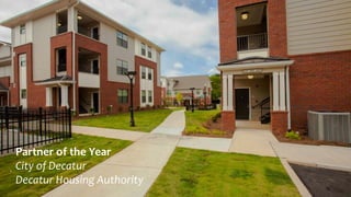 Partner of the Year
City of Decatur
Decatur Housing Authority
 