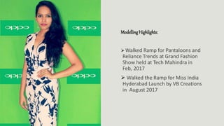 Actress/ Host Pavani Profile | PPTX