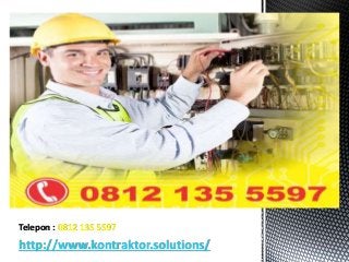 Instalasi Listrik Rumah di Jawa Tengah 0812 135 5597
