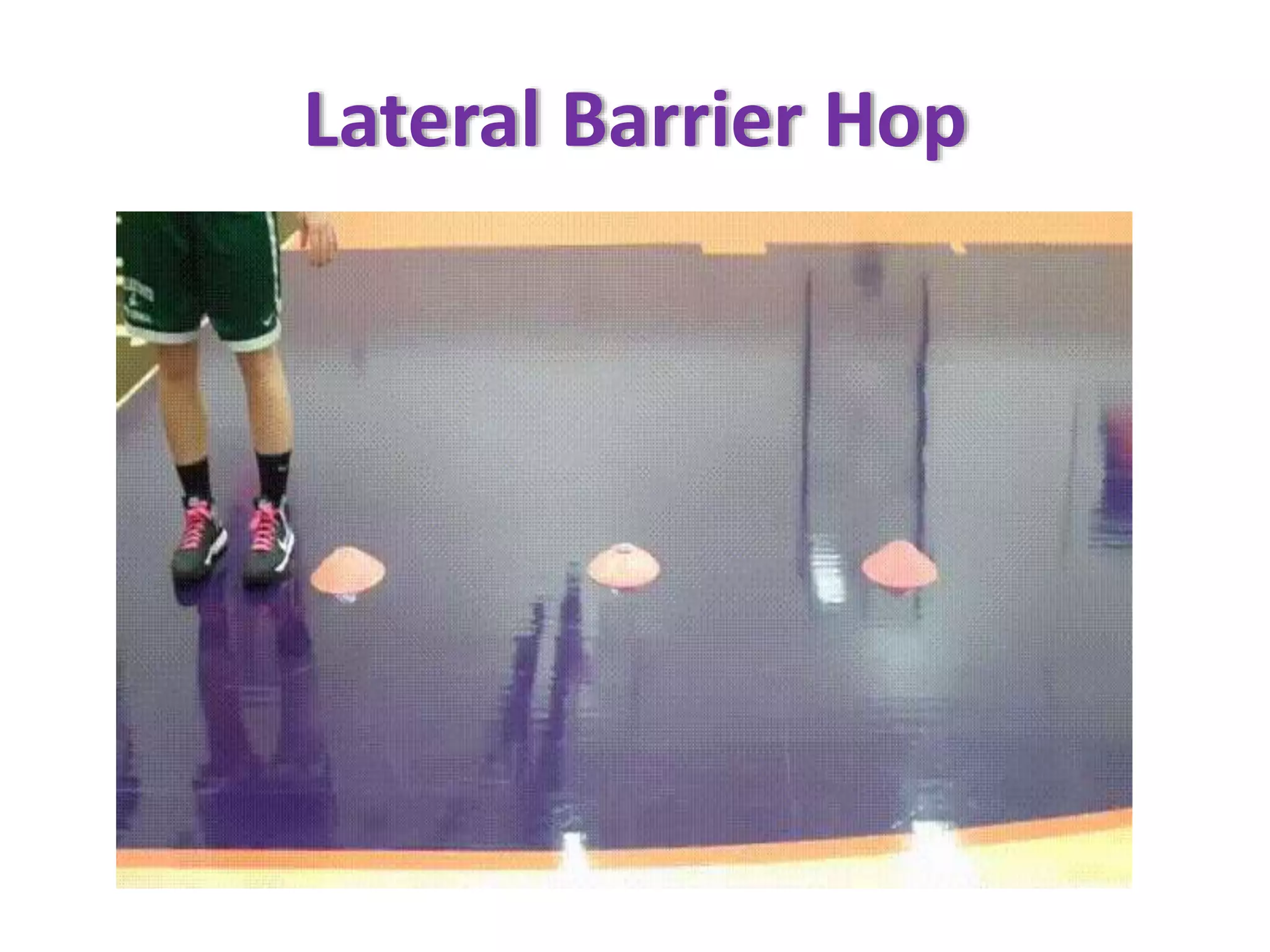 Lateral Barrier Hop
 